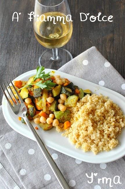 Cous cous con ceci al curry