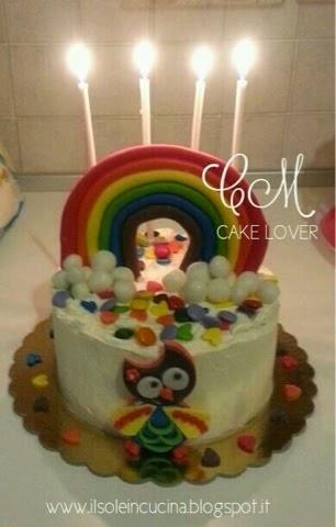 Rainbow Cake - La Torta Arcobaleno