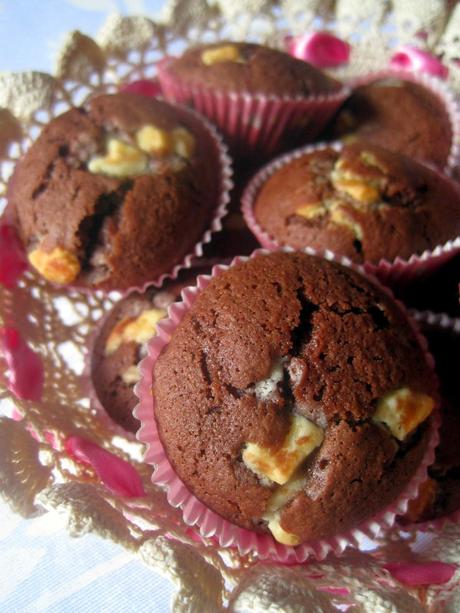 Muffin al doppio cioccolato - Double chocolate Muffin