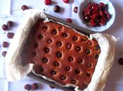 Quadrotti alle ciliegie- Cherry cake squares