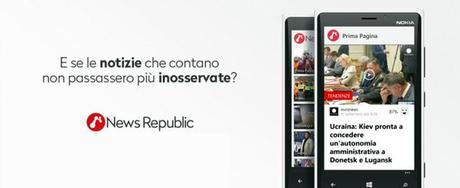 NpMTi4L News Republic disponibile per Windows Phone 8.1