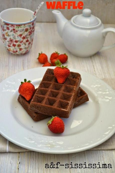 waffle al cacao