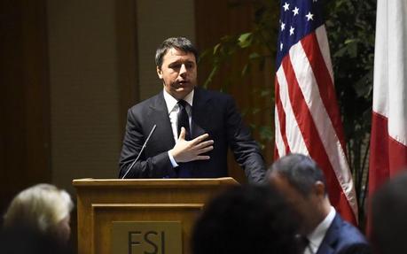 Renzi negli Usa