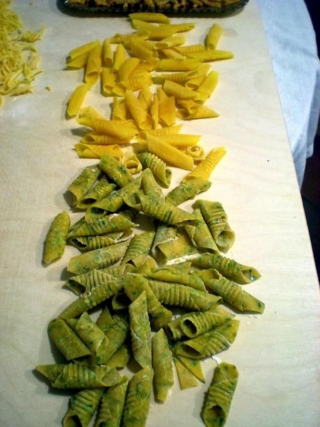 La pasta fresca verde