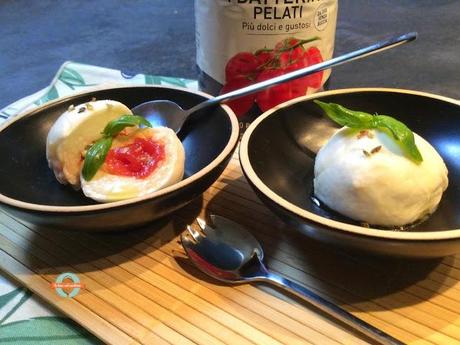 Bocconcino di Pomodoro datterino in mozzarella