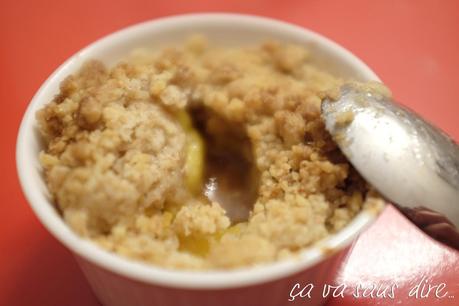 CRUMBLE DI PESCHE