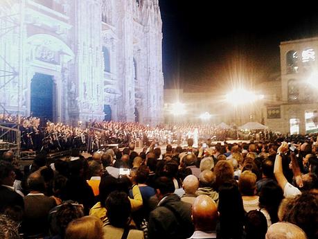 Milano vicino all' Europa...