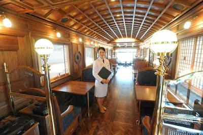 Viaggiare sul treno Seven Stars in Kyushu
