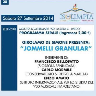 Girolamo De Simone e Konsequenz alla Mostra d`Oltremare di Napoli, sabato 27 settembre 2014.