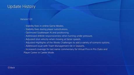 Fifa 15 demo patch ps4