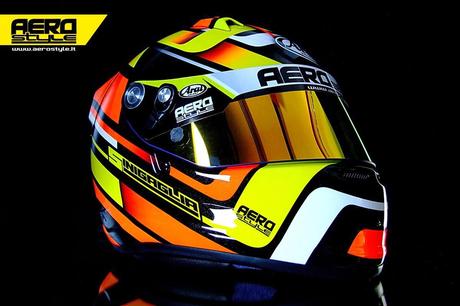 Arai SK-6 Sinigaglia 2014 by Aerostyle Aerografie