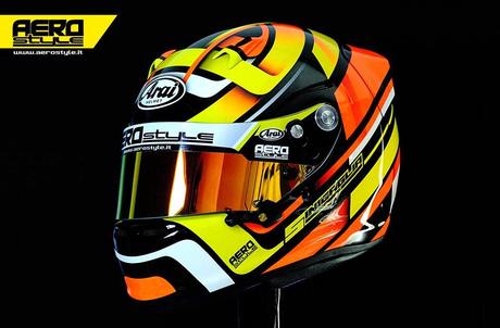 Arai SK-6 Sinigaglia 2014 by Aerostyle Aerografie
