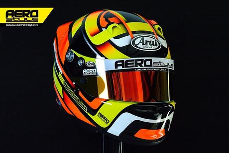 Arai SK-6 Sinigaglia 2014 by Aerostyle Aerografie