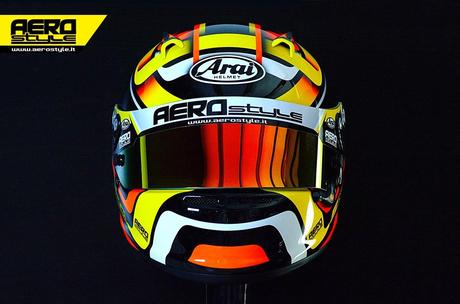 Arai SK-6 Sinigaglia 2014 by Aerostyle Aerografie