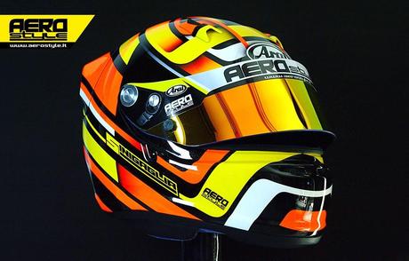 Arai SK-6 Sinigaglia 2014 by Aerostyle Aerografie