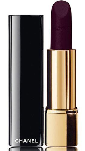 Color trends for fall 2014: dark lips and red hair, I love you! chanel-black-noir-lipstick