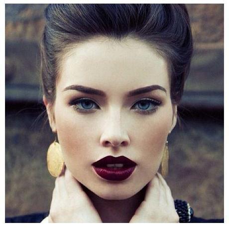Color trends for fall 2014: dark lips and red hair, I love you! makeup-trends-fall-2014