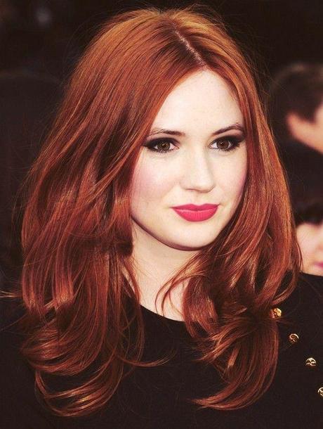 Color trends for fall 2014: dark lips and red hair, I love you! red-hair