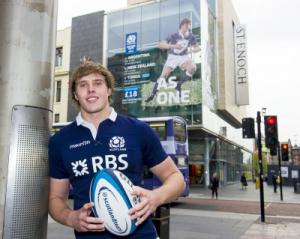 Jonny Gray, uno dei due testimoni (assieme a Finn Russell) della campagna 