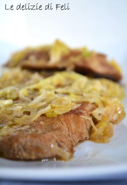 SEITAN CON PORRI AL MARSALA