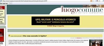 Jane Burgermeister e Massimo Mazzucco prendono un grosso abbaglio sulla cosiddetta rivolta d'Egitto Jane Burgermeister e Massimo Mazzucco prendono un grosso abbaglio sulla cosiddetta rivolta d'Egitto