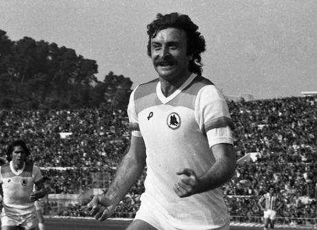 Roberto Pruzzo in maglia giallorossa