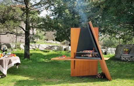 DESIGN | Barbecue Focus, il fascino della fiamma da godere all'aria aperta