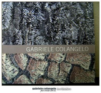 Gabriele Colangelo FW 2011.12 Invitation