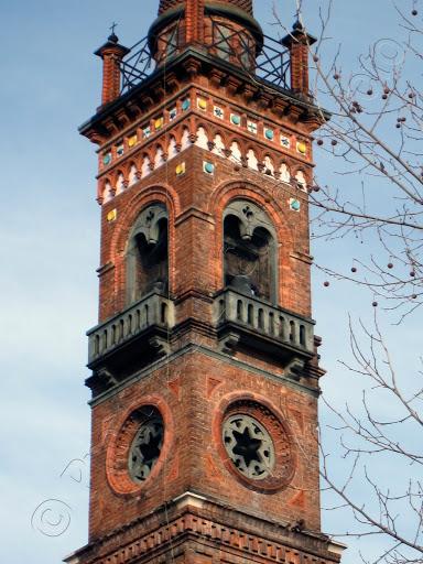 Fotografia campanile San Sebastiano Cuneo