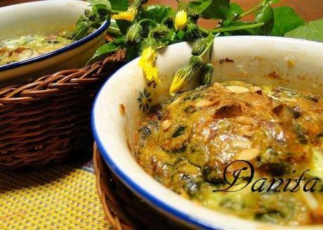 Cocotte al tarassaco