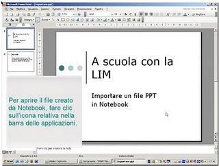 Guida all'uso della LIM Smart: importare ed esportare PowerPoint