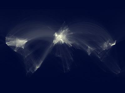 Mappa mondiale delle collaborazioni scientifiche