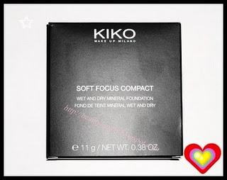 Soft Focus Compact Wet & Dry Mineral Foundation KIKO