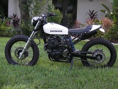 XL650 street tracker