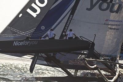 Vela: prima giornata dell'Act1 delle Extreme Sailing Series - Niceforyou sailing team