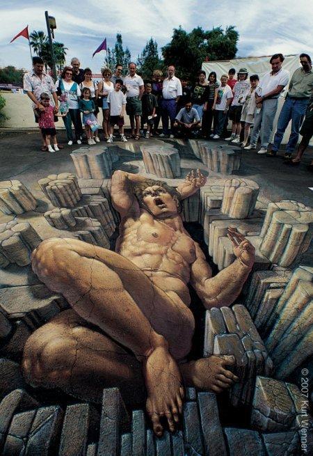 Graffiti 3D, Julian Beever