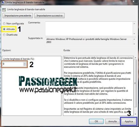 Aumentare la velocità di connessione di Windows 7 (guida) Windows Seven Windows Trucchi PC Rete Internet Aumentare velocità 