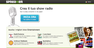 Spreaker.com - Crea la tua radio gratuita!