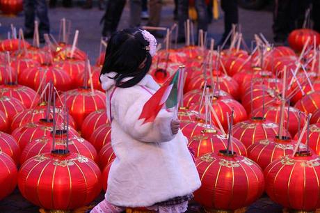 Chinese new year Piazza del Popolo Roma