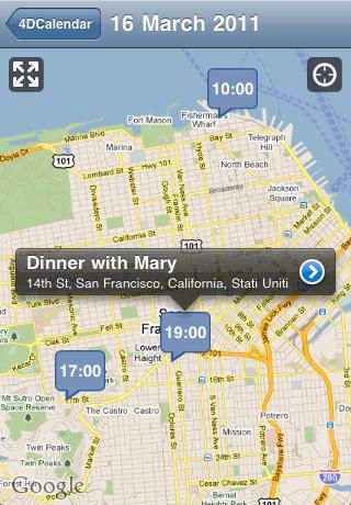 4DCalendar: il calendario diventa geolocalizzato