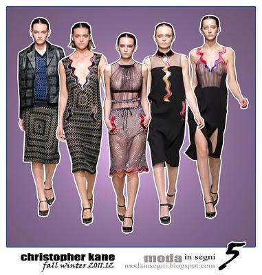 Le pagelle: CHRISTOPHER KANE FALL WINTER 2011 2012