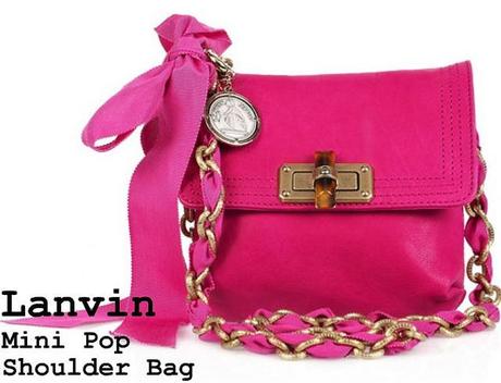 Lanvin mini pop bag