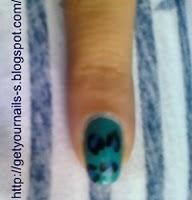 Tutorial: Blue Leopard Nails