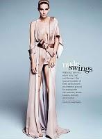 NUDE SWINGS... for Marie Claire US March 2011 with Linda Vojtova by Txema Yeste / Pancho Saula