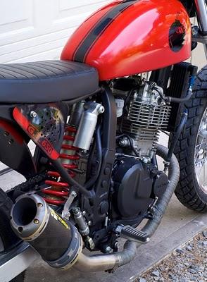 Suzuki DR650 Street Tracker