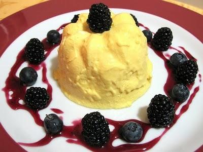 IL CIGNO NERO - QUANDO UN FILM E' UN CAPOLAVORO - BAVARESE CON MORE E MIRTILLI - BAVARESE CREAM WITH BLACKBERRIES AND BLUEBERRIES