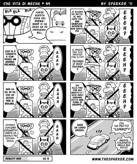 Fumetti: Volt (che vita di mecha) ep. 54