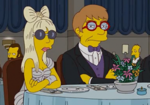 Lady Gaga nei Simpsons