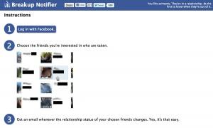 Facebook break up notifier: quando aspetti che la coppia scoppi!