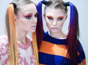 Hair Style capelli fluo Jeremy Scott Winter 2012